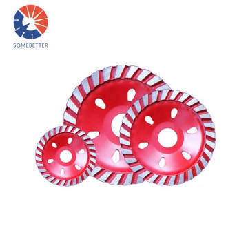 100mm Bowl Cup Shape Granite Stone Polishing Tools Diamond Ceramic Surface Concrete Grinding Wheel Disc